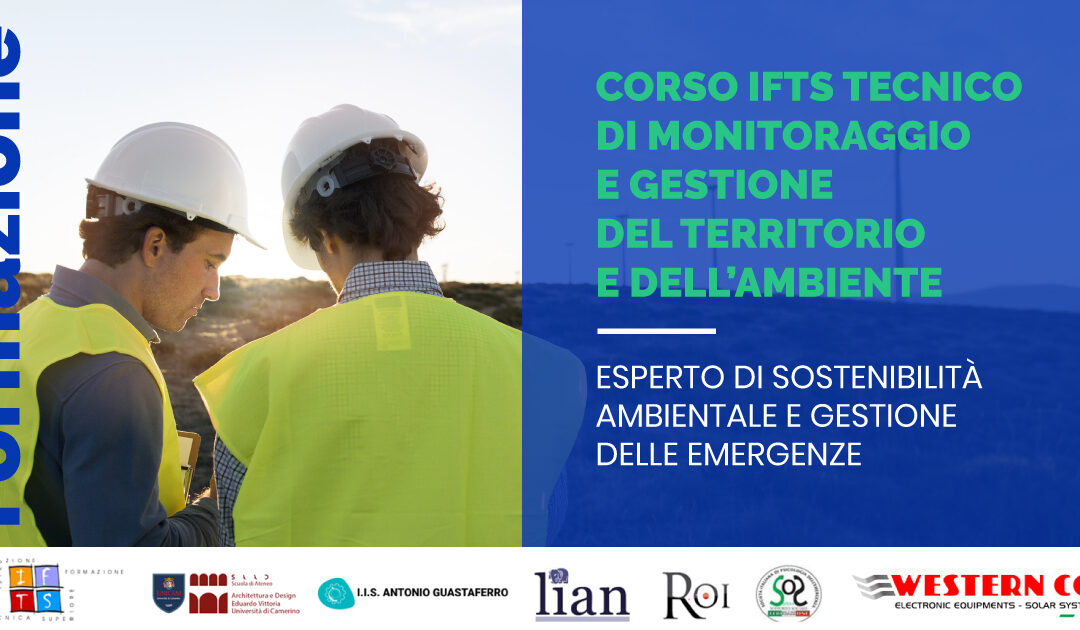 Corso gratuito per diventare Tecnico di Monitoraggio e Gestione del Territorio e dell’Ambiente