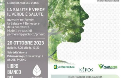 LIAN Partner Assoverde   -Convegno e Webinar  20 Ottobre  2023 -” La salute è verde  – Il verde è salute”