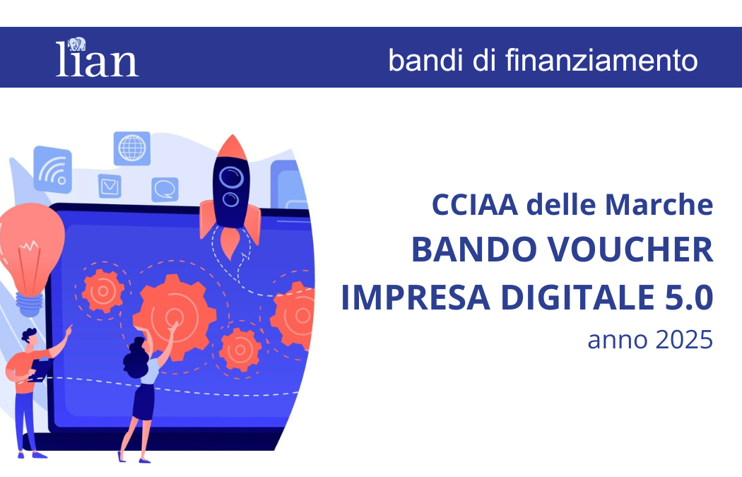 BANDO VOUCHER IMPRESA DIGITALE 5.0 – ANNO 2025 – CCIAA Marche
