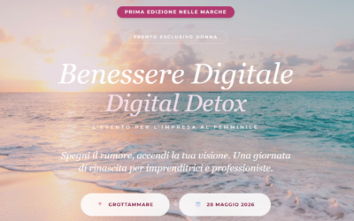 FORMAZIONE IN ROSA – BENESSERE DIGITALE & DIGITAL DETOX  28 Maggio 2026