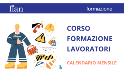 Corso Formazione per i Lavoratori neo assunti – Calendario mensile